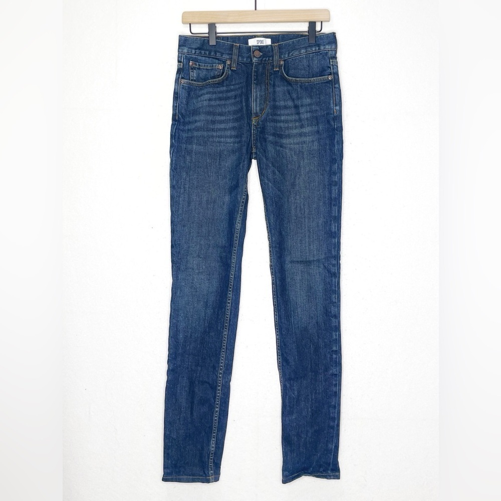 Spoke Japanese Selvedge Denim Jeans Men's Waist 30x34 Build A  Narrow Stretch